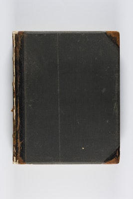 Anonymous, Album (linen and leather), 