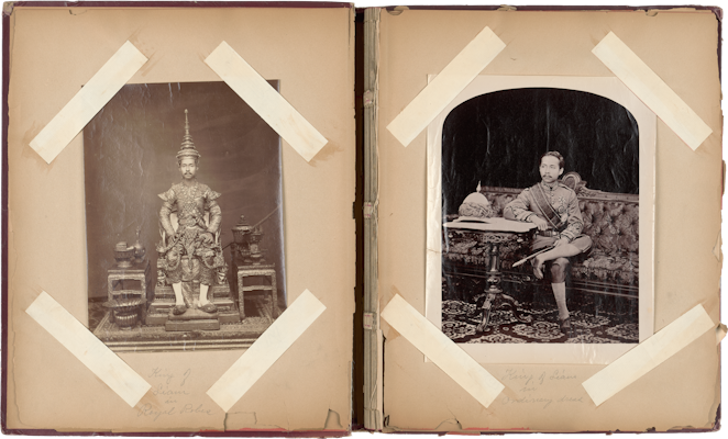 Anonymous, Thailand (portraits and views from Bangkok), collected by an American missionary