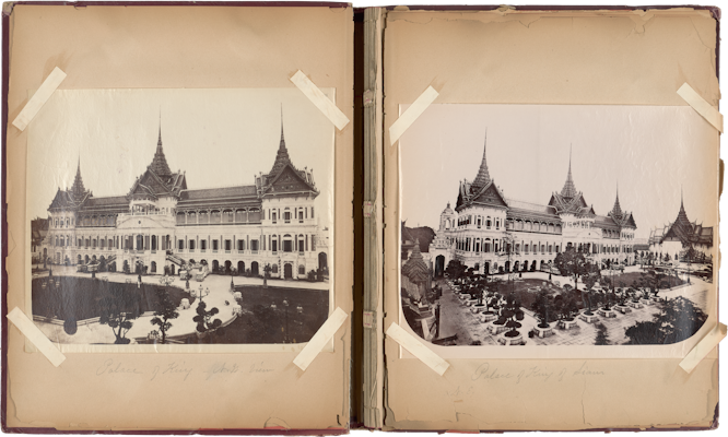 Anonymous, Thailand (portraits and views from Bangkok), collected by an American missionary