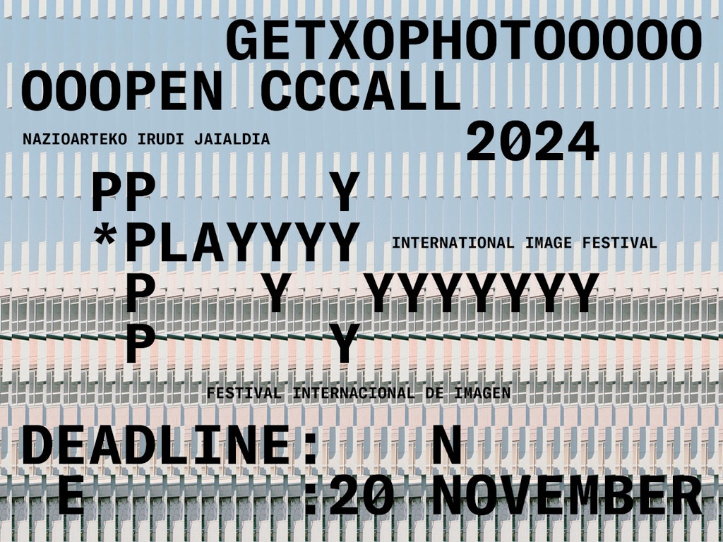 Getxophoto Open Call 2024