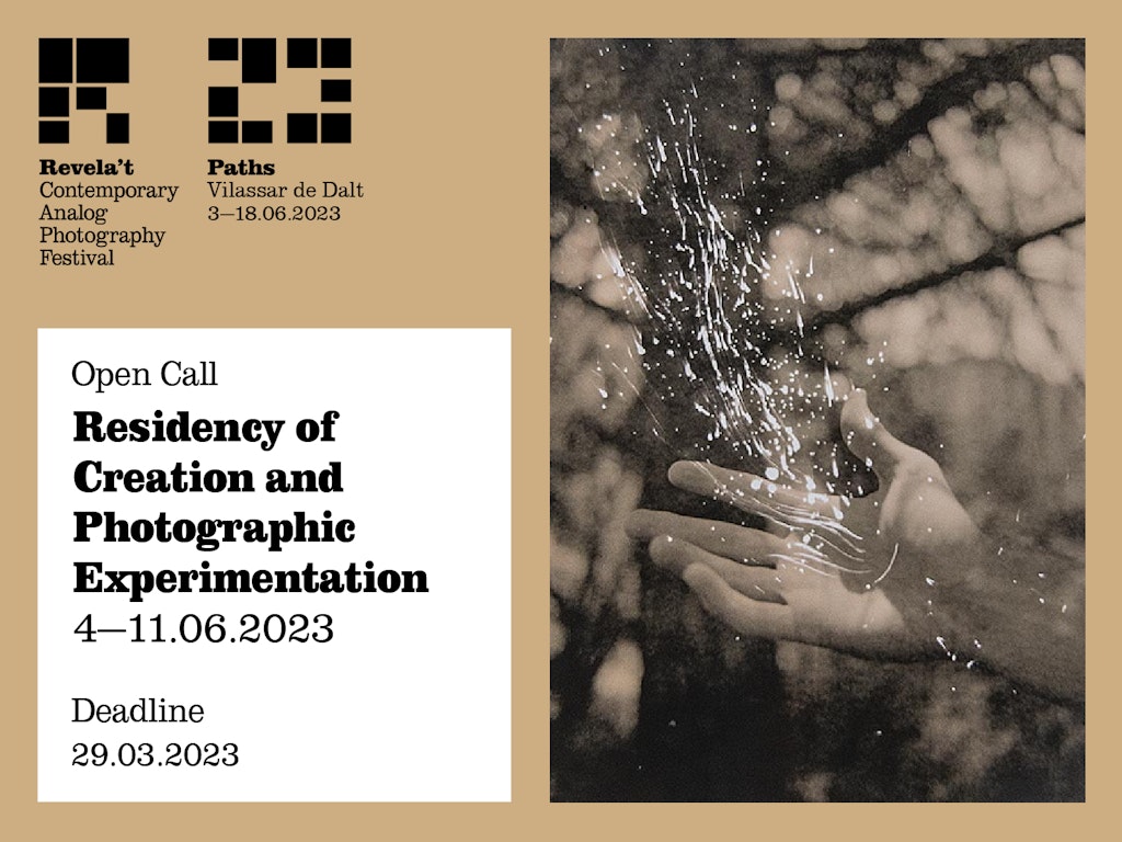 Revela'T RESIDENCY OF CREATION AND PHOTOGRAPHIC EXPERIMENTATION