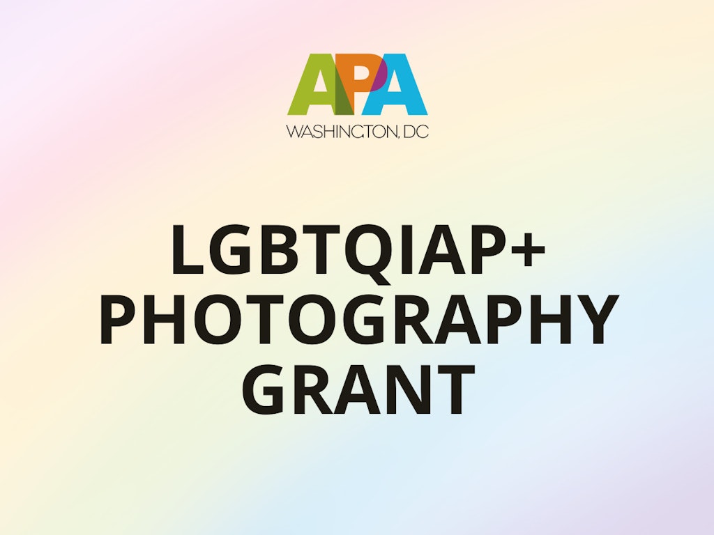 American Photographic Artists LGBTQIAP+ Photography Grant 2023